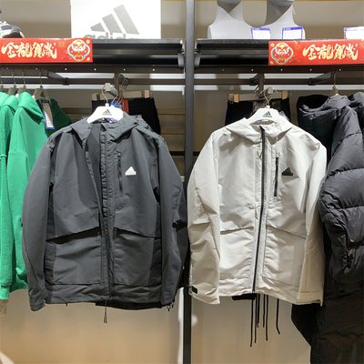 阿迪达斯男装外套休闲夹克