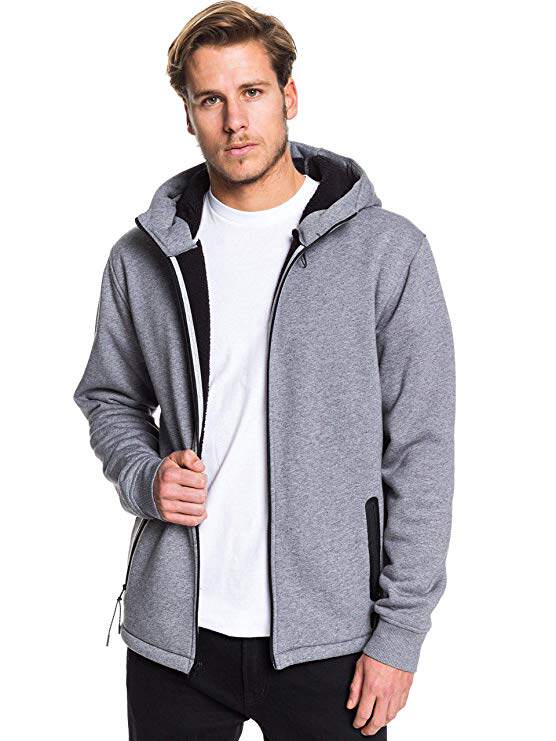 Quiksilver卫衣连帽保暖Kurow Sherpa Bonded Zip Hoodie澳洲冲浪