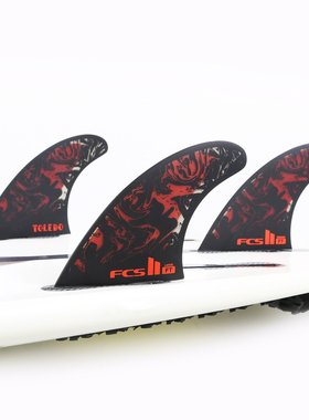 冲浪板尾舵 短板 原装进口 FCS II FILIPE TOLEDO FT TRI FINS