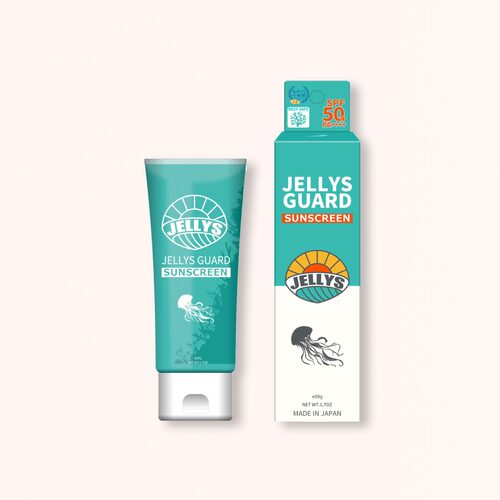 日本JELLYS GUARD冲浪水母防护 防晒霜 水上运动 SPF50+ 50ml