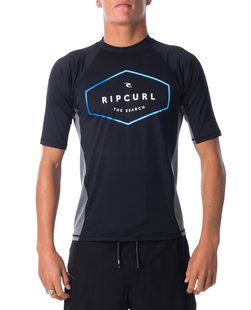 Relaxed Short Sleeve RIP Tee Rash CURL冲浪防晒衣大码