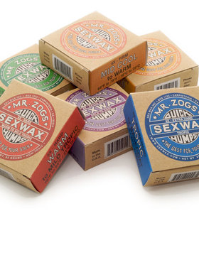 冲浪板防滑蜡底蜡/面蜡 进口Sex Wax Quick Humps Surfboard Wax