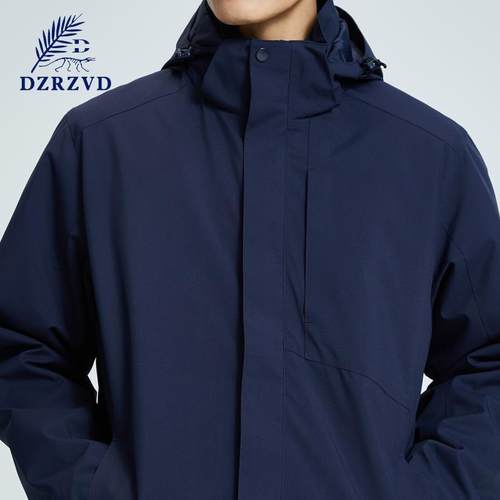 三合一男秋冬防水防风户外冲锋衣