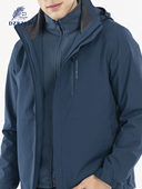 德国户外冲锋衣男加厚保暖三合一两件套女防风防雨登山服冬季 外套