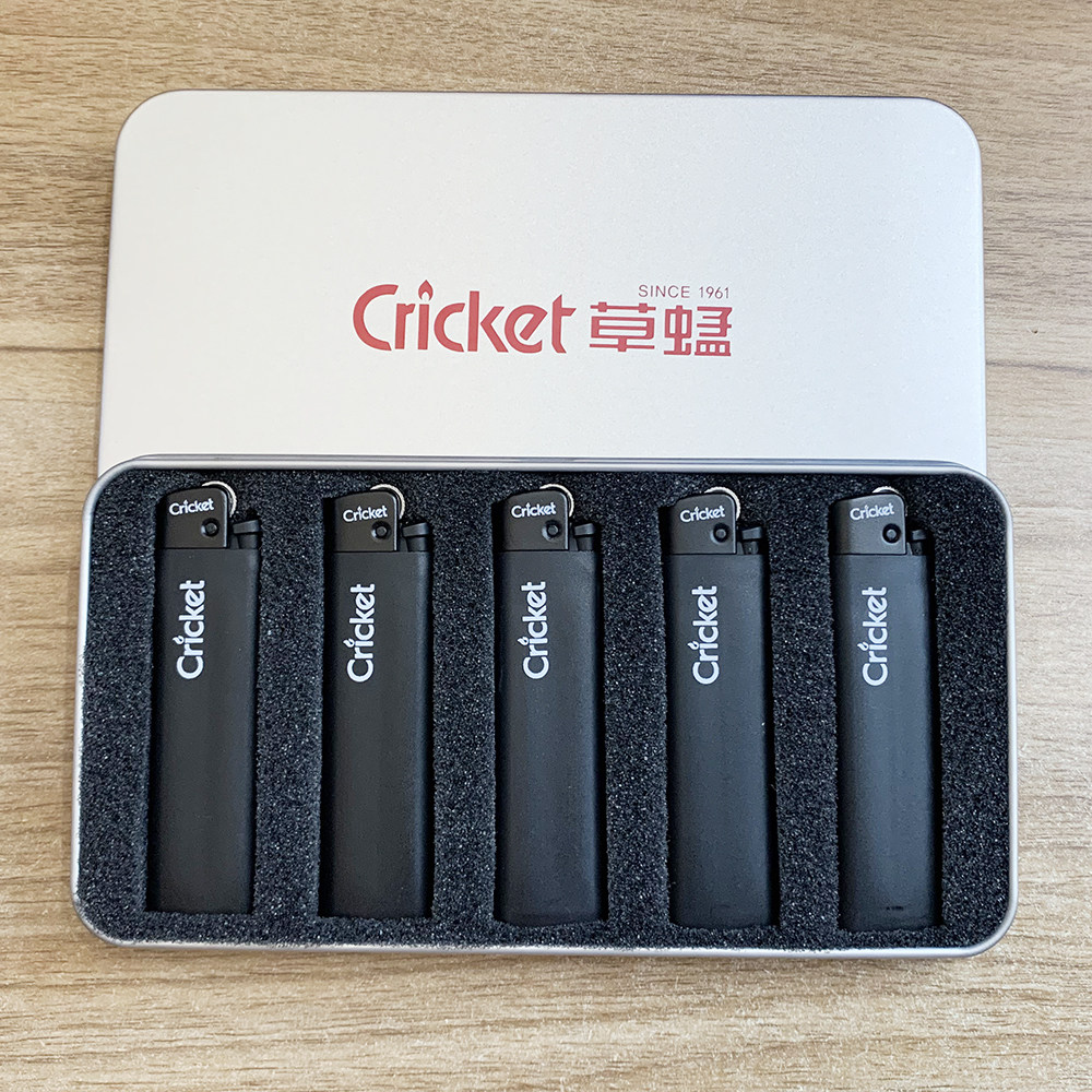 正品cricket草蜢一次性打一次性打火机