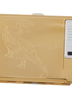 顶好充电烟盒DH882SD金属20支装USB充电点烟器打火机烟盒烟夹