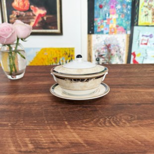 现货礼盒装Wedgwood丰饶之角Cornucopia骨瓷中式茶杯碟盖碗燕窝盅