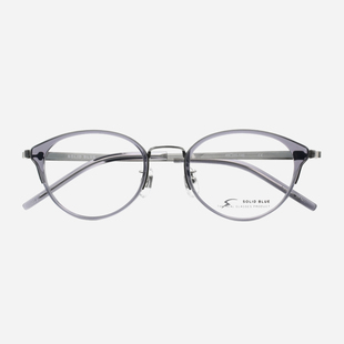 SOLID BLUE日本手工眼镜框男女近视可配文艺复古小脸眼镜架236