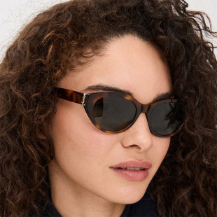 潮流猫眼复古全框太阳镜M148 时尚 Saint Laurent圣罗兰YSL墨镜女款