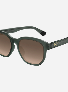 Maui Jim茂宜睛墨镜偏光时尚防紫外线防晒大脸方框太阳镜MJ0646SA