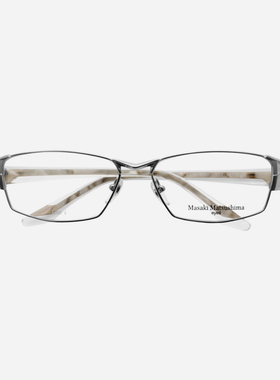 Masaki Matsushima松岛正树眼镜架纯钛斯文超轻近视眼镜框男1221