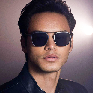 日本Masunaga Kenzo增永墨镜男商务复古超轻纯钛开车太阳镜MARSIC