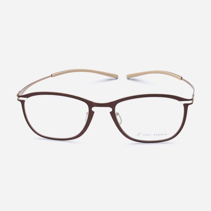 日本限量SpecEspace纯钛眼镜架