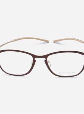 日本限量Spec Espace眼镜框男女款纯钛超轻大脸商务眼镜架ES2367T