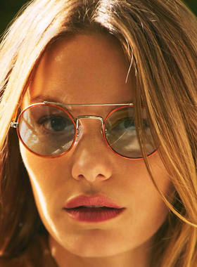 Oliver Peoples墨镜Etlin超轻纯钛复古圆框小框男女太阳镜OV1355T