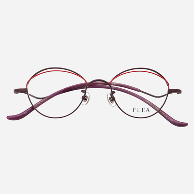日本FLEA舒适超轻钛架日系眼镜框