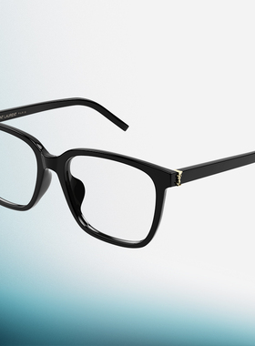 Saint Laurent圣罗兰YSL眼镜框胶囊男女全框方形大脸眼镜SL M142F