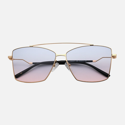 Hickmann高级感渐变超轻蝶形墨镜