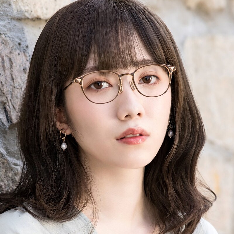 BJCLASSIC圆框纯钛男女眼镜架