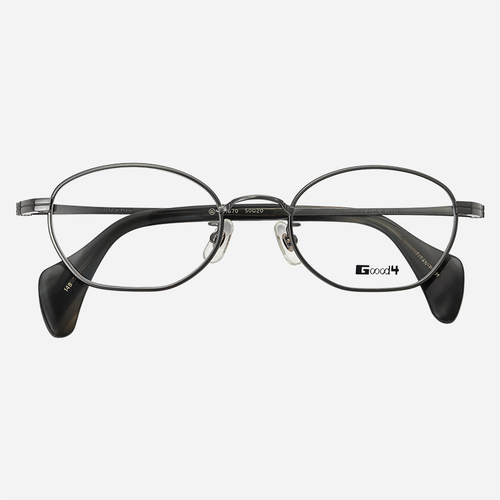 日本Goood4超轻纯钛手工圆框眼镜