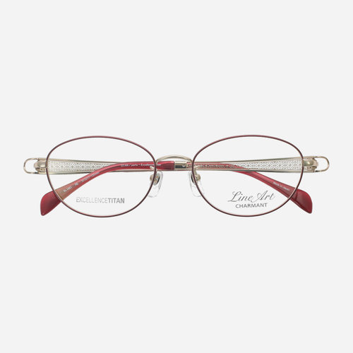 日本Charmant/夏蒙女纯钛眼镜架