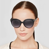 复古个性 TOMFORD墨镜防紫外线时尚 文艺圆框款 汤姆福特太阳镜TF429