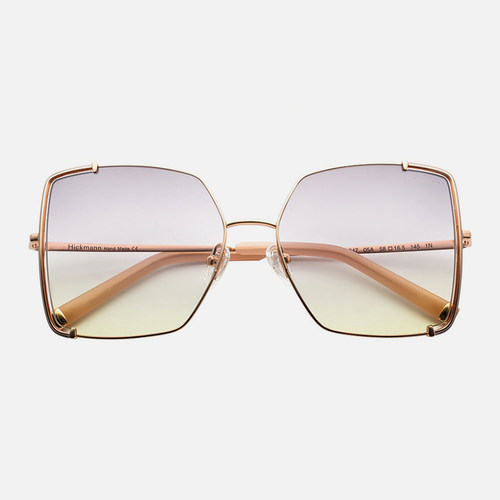 Hickmann高级感渐变方形显瘦墨镜