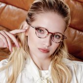 MASUNAGA日本增永眼镜框女超轻纯钛小脸透明高度数男眼镜架GMS832