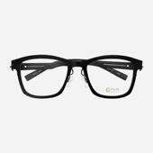 日本限量ONBEAT手工眼镜框男超轻纯钛160mm大脸方框加宽眼镜架764