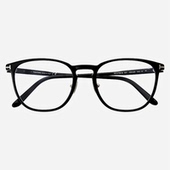 TomFord眼镜框男女款 全框板材时尚 商务黑色方框近视眼镜架TF5700B