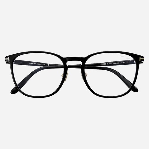 TomFord时尚复古黑色方形眼镜框