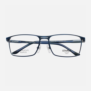 STARCK斯塔克眼镜框男近视全框板材大脸金属方框商务眼镜架SH2066