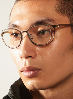 日本Spec Espace眼镜框无螺丝男女超轻纯钛舒适近视眼镜架ES2464T