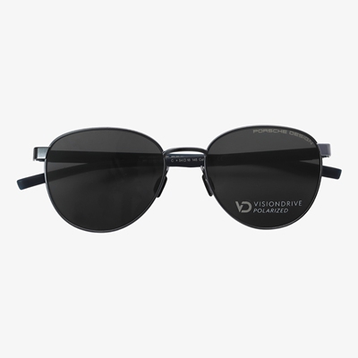 Porsche保时捷纯钛圆框偏光墨镜