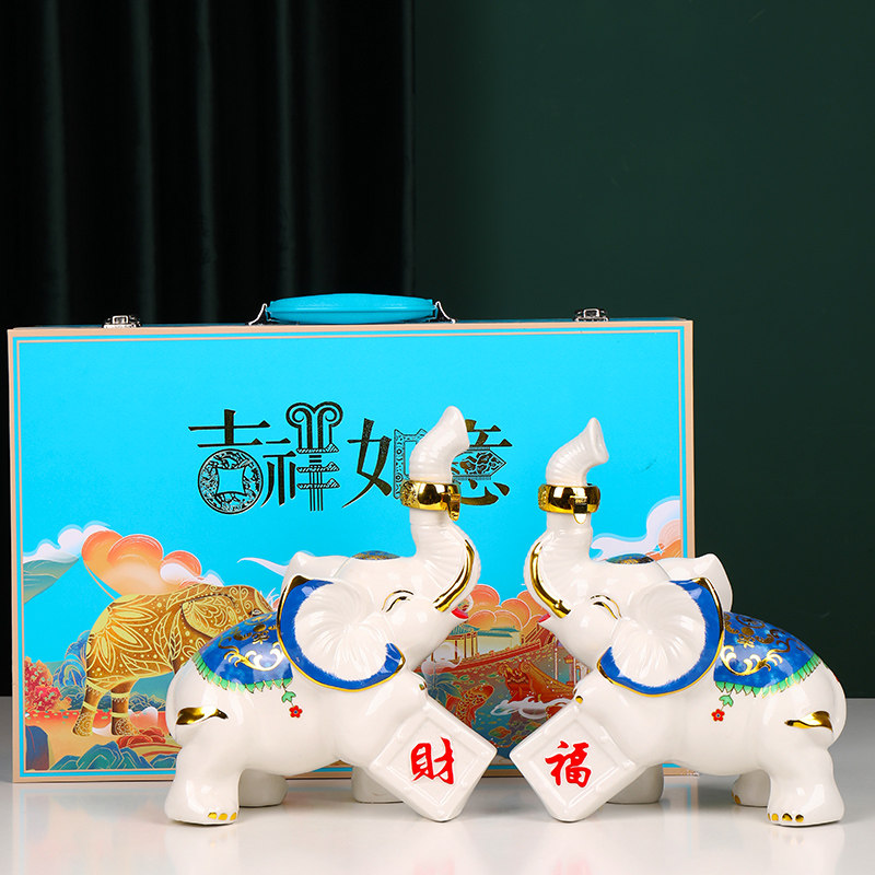 创意酒瓶景德镇工艺陶瓷酒坛卡通