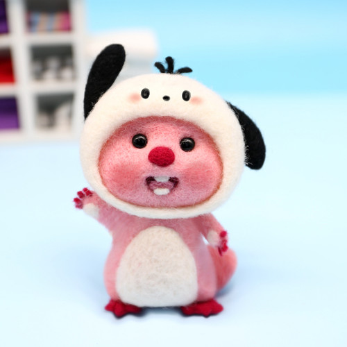 泡芙羊毛手工DIY戳戳乐