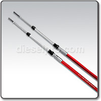 日本原装进口Teleflex,33C20FT 20英尺 油门线/档位线/软轴拉线