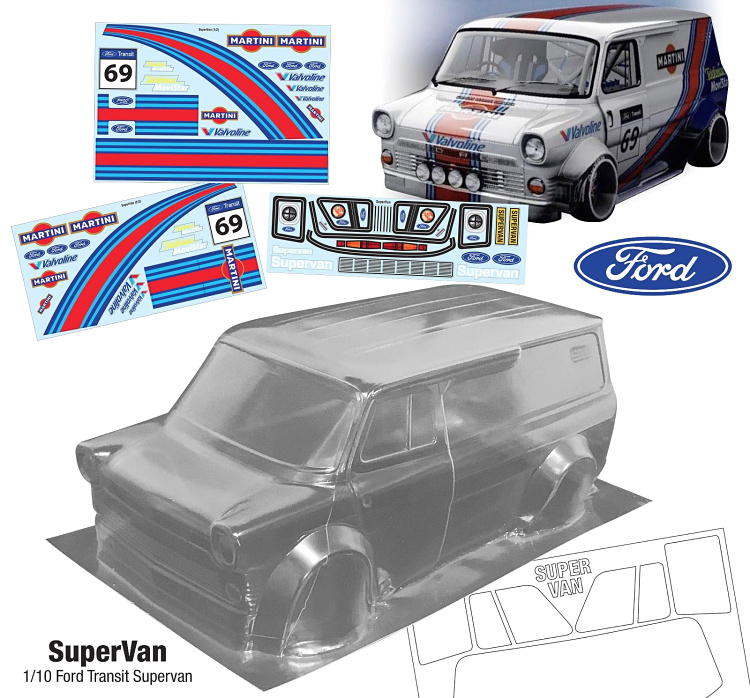 福特SuperVan面包车货车漂移猪