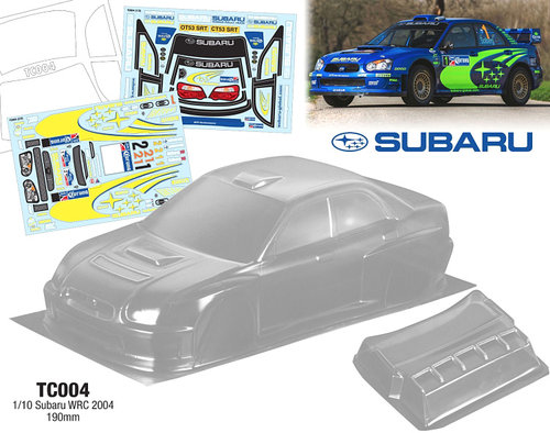 斯巴鲁翼豹WRC2004