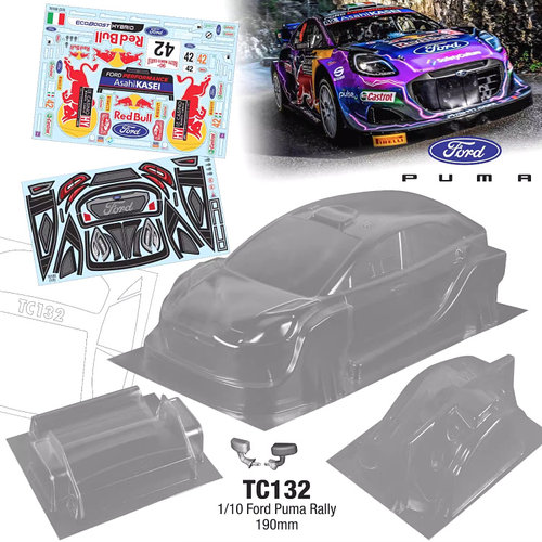 福特PumaRallyWRC车壳