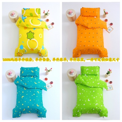 纯棉儿童单件被套幼儿园小垫套宝床单小孩120*150被罩定做制学生