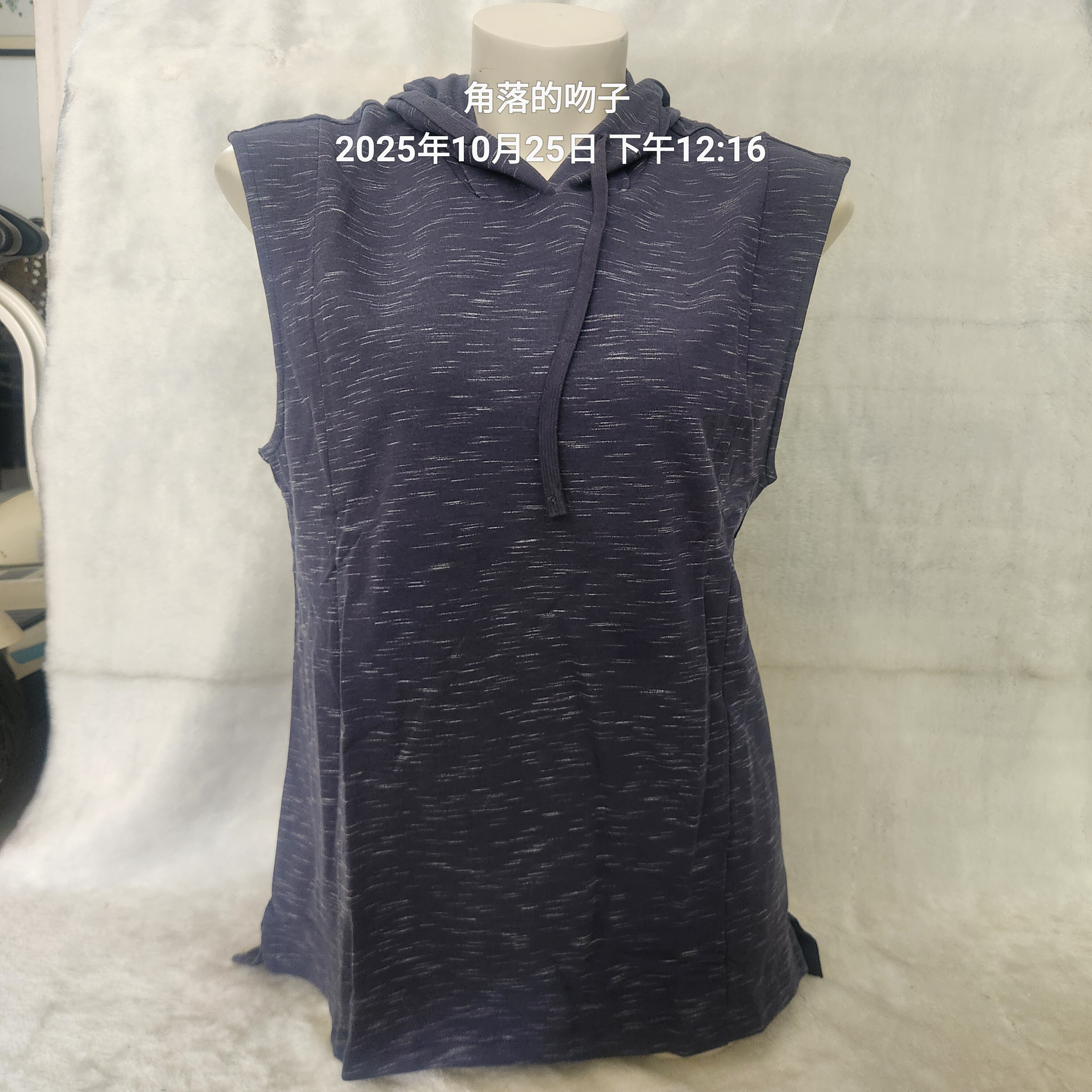 断码曼妮芬40310017女士连帽薄款春夏保暖纯棉运动休闲套装卫衣