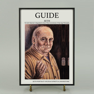 包邮虎啸独家灵性画·高灵系列：赛斯，送49元心灵图书盲盒