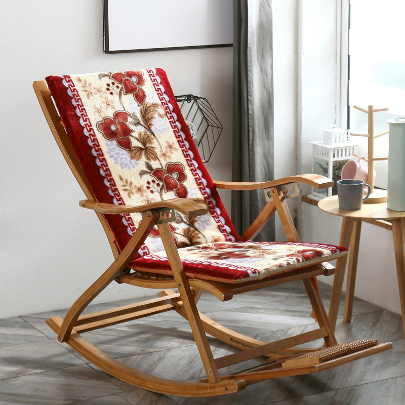 加厚摇椅垫子躺椅垫子秋冬季通用可拆洗折叠睡椅椅垫一体椅子垫,居家布艺,椅垫,淘宝优惠券,粉丝福利购,淘宝优惠卷