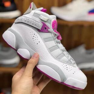 jordan air 323419现货 六冠王清仓男女篮球鞋 粉色 aj6 正品