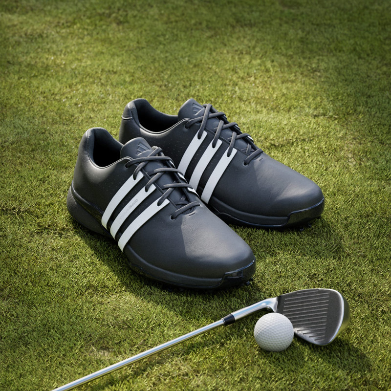 阿迪达斯 ADIDAS TOUR360 24 GOLF 白黑  高尔夫球鞋 IF0250