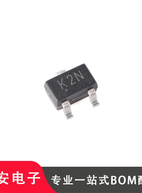 全新原装DIOS MMST3904 丝印K2N SOT-323 40V/0.2A NPN晶体三极管