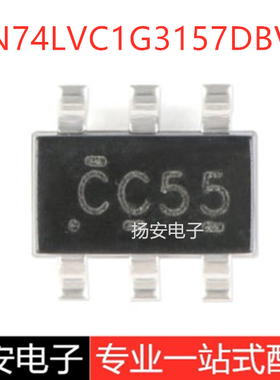 全新原装 SN74LVC1G3157DBVR SOT-23-6 1通道2:1模拟开关