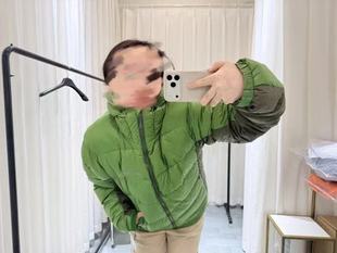 断货王!高蓬松度90白鸭绒充绒245g柔软透气轻盈耐穿防泼水羽绒服