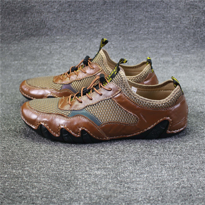 夏季新款网面透气户外运动休闲鞋